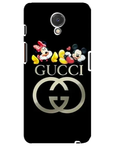 Чехол для Meizu M6s с картинкой «Gucci — герои Disney»