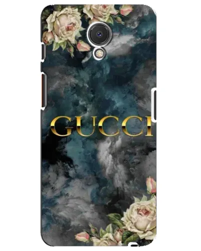 Чехол для Meizu M6s с картинкой «Абстрактные цветы Gucci»