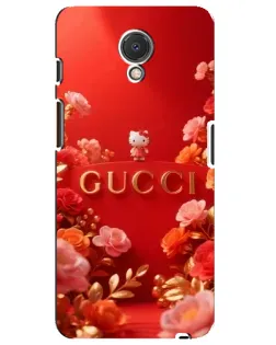 Чехол для Meizu M6s с картинкой «Gucci — золотой сад»