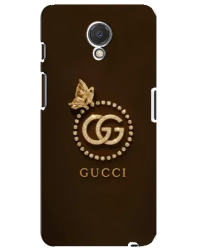 Чехол для Meizu M6s с картинкой «Gucci — золотая бабочка»