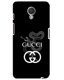 Чехол для Meizu M6s с картинкой «Gucci — серебряная змея»