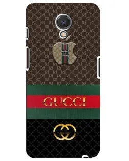 Чехол для Meizu M6s с картинкой «Gucci — брендированный десерт»