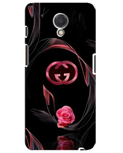 Чехол для Meizu M6s с картинкой «Gucci — неоновая роза»