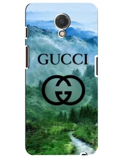 Чехол для Meizu M6s с картинкой «Gucci — горный пейзаж»