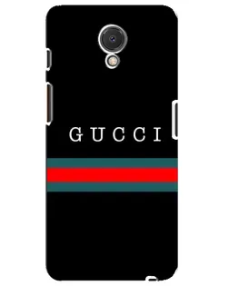 Чехол для Meizu M6s с картинкой «Gucci — красный пояс»