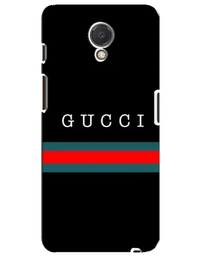 Чехол для Meizu M6s с картинкой «Gucci — красный пояс»