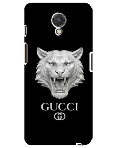 Чехол для Meizu M6s с картинкой «Gucci — серебряный лев» Чехол для Meizu M6s с картинкой «Gucci — серебряный лев»
