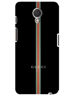 Чехол для Meizu M6s с картинкой «Gucci — строгая линия»