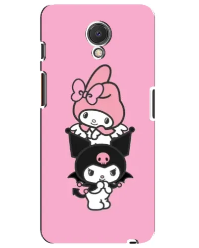 Чехол для Meizu M6s с картинкой «My Melody и Kuromi»