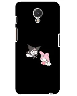 Чехол для Meizu M6s с картинкой «My Melody и Kuromi»