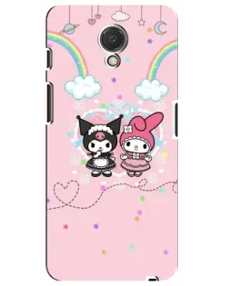 Чехол для Meizu M6s с картинкой «My Melody и Kuromi»