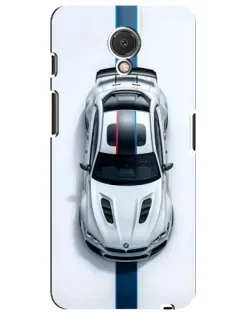 Чехол для Meizu M6s с картинкой «Вид сверху — BMW M»