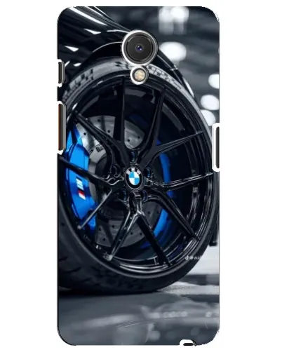 Чехол для Meizu M6s с картинкой «Колесо BMW вблизи»