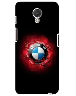 Чехол для Meizu M6s с картинкой «Логотип BMW — вспышка»