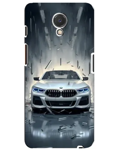 Чехол для Meizu M6s с картинкой «BMW в свете фар»