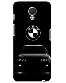 Чехол для Meizu M6s с картинкой «BMW — взгляд из темноты»