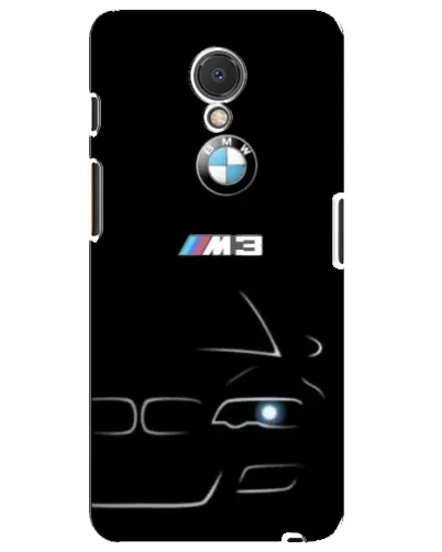 Чехол для Meizu M6s с картинкой «Минималистичный принт BMW M3»