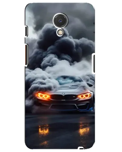 Чехол для Meizu M6s с картинкой «BMW в дыму»