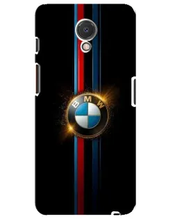 Чехол для Meizu M6s с картинкой «BMW M-Power неон»