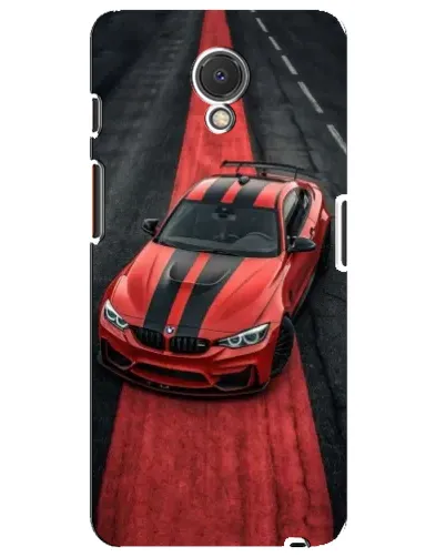 Чехол для Meizu M6s с картинкой «BMW на красной дорожке»