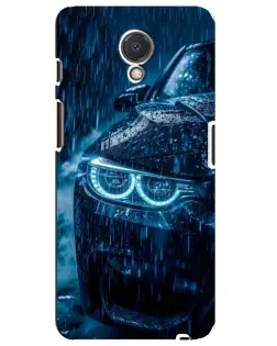 Чохол для Meizu M6s з картинкою «BMW під дощем»