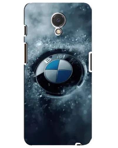 Чохол для Meizu M6s з картинкою «Логотип BMW — лід» Чохол для Meizu M6s з картинкою «Логотип BMW — лід»