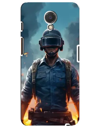 Чехол для Meizu M6s с картинкой «PUBG — реалистичный герой»