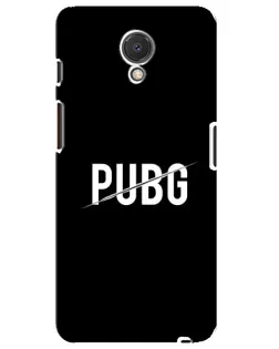 Чехол для Meizu M6s с картинкой «PUBG — белый логотип»