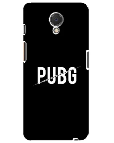 Чехол для Meizu M6s с картинкой «PUBG — белый логотип»