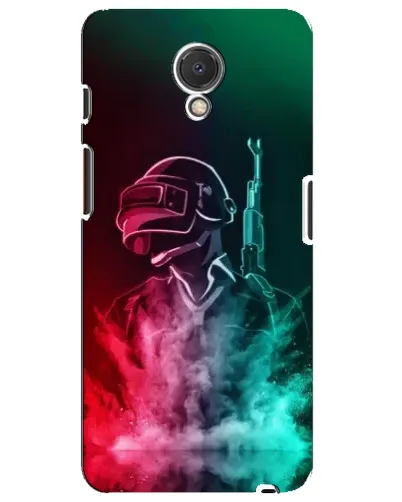 Чехол для Meizu M6s с картинкой «PUBG — огненный воин»