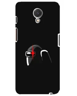 Чехол для Meizu M6s с картинкой «Among Us шлем»