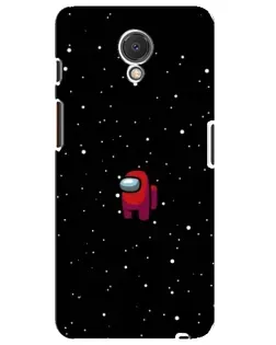 Чехол для Meizu M6s с картинкой «Красный Among Us» Чехол для Meizu M6s с картинкой «Красный Among Us»