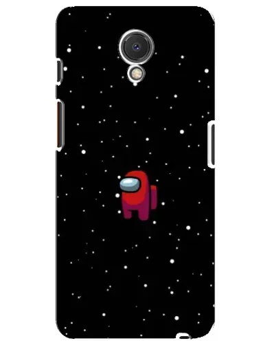 Чехол для Meizu M6s с картинкой «Красный Among Us»
