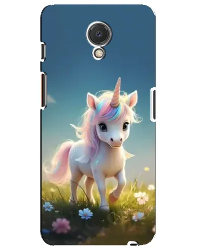Чехол для Meizu M6s с картинкой «Единорог на поляне» Чехол для Meizu M6s с картинкой «Единорог на поляне»