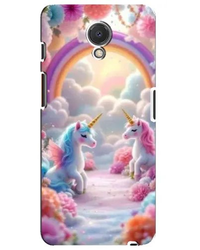 Чехол для Meizu M6s с картинкой «Радуга и единороги» Чехол для Meizu M6s с картинкой «Радуга и единороги»