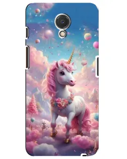 Чехол для Meizu M6s с картинкой «Единорог среди облаков»