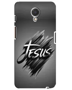 Чехол для Meizu M6s с картинкой «Надпись Jesus Graffiti»