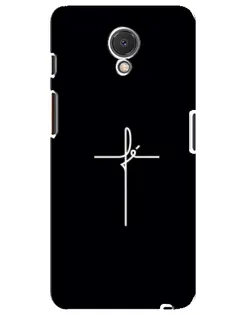 Чехол для Meizu M6s с картинкой «Тонкий крест»
