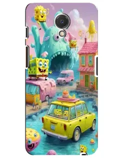 Чехол для Meizu M6s с картинкой «Монстр-трак приключения»
