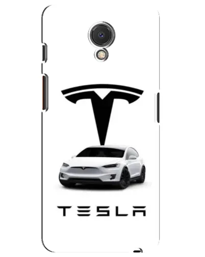Чехол для Meizu M6s с картинкой «Tesla White Style»