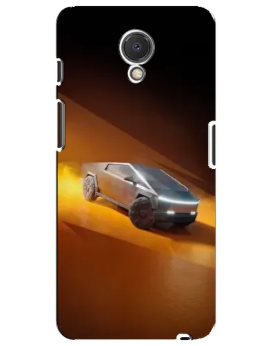 Чехол для Meizu M6s с картинкой «Cybertruck в пустыне»
