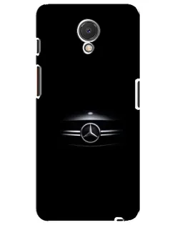Чехол для Meizu M6s с картинкой «Mercedes — абстрактные линии»