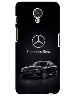 Чехол для Meizu M6s с картинкой «Mercedes — решетка радиатора»