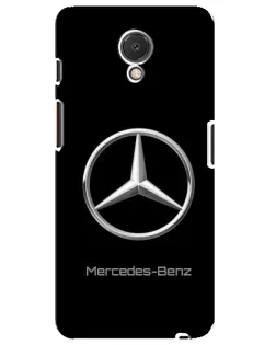 Чехол для Meizu M6s с картинкой «Mercedes Silver Logo»