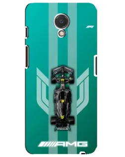 Чехол для Meizu M6s с картинкой «Mercedes AMG Petronas»