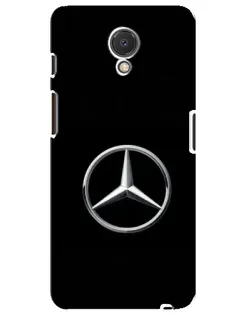 Чехол для Meizu M6s с картинкой «Mercedes классический лого»