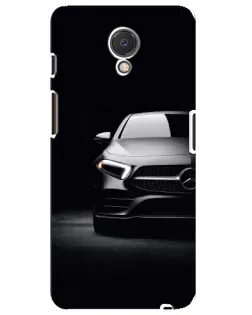Чехол для Meizu M6s с картинкой «Свет фар Mercedes»