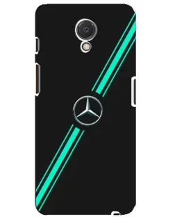 Чехол для Meizu M6s с картинкой «Спортивные линии Mercedes»