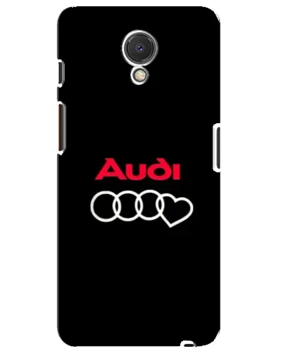 Чехол для Meizu M6s с картинкой «Логотип Audi Heart»