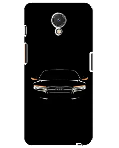 Чехол для Meizu M6s с картинкой «Audi — ночной контур»